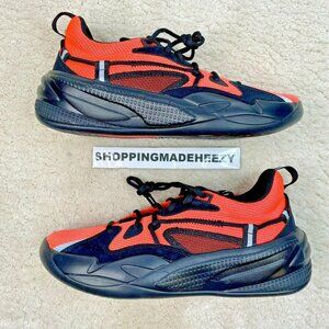 [US 9] J COLE x PUMA RS DREAMER ENERGY RED BLACK Running Shoes Orange